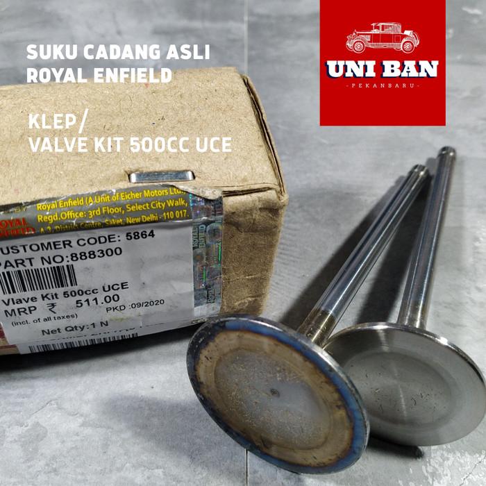 Klep / Valve Kit 500cc UCE asli / genuine Royal Enfield