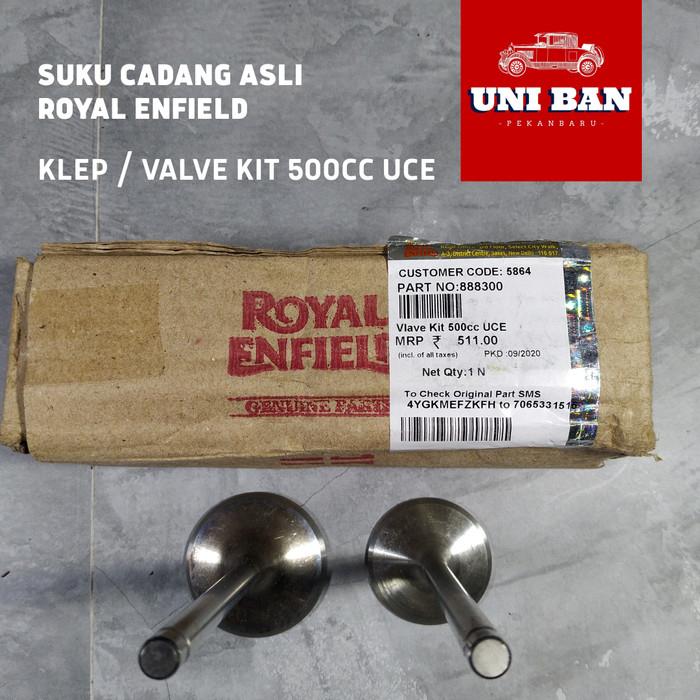 Klep / Valve Kit 500cc UCE asli / genuine Royal Enfield