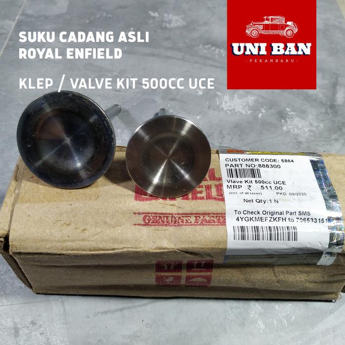 Klep / Valve Kit 500cc UCE asli / genuine Royal Enfield