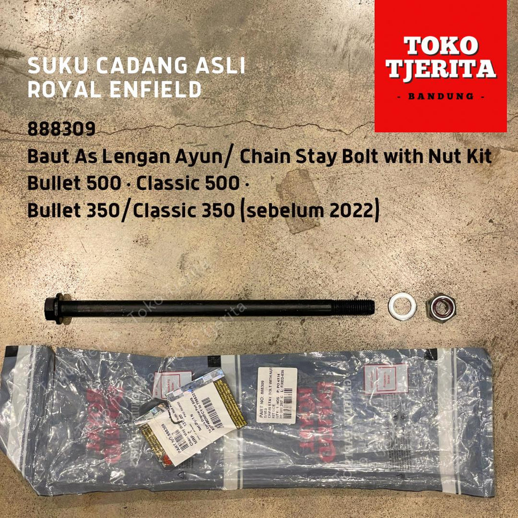 Baut As Lengan Ayun Bullet 350 Classic 500 888309 - Royal Enfield ASLI