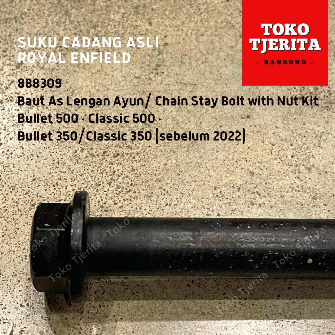 Baut As Lengan Ayun Bullet 350 Classic 500 888309 - Royal Enfield ASLI
