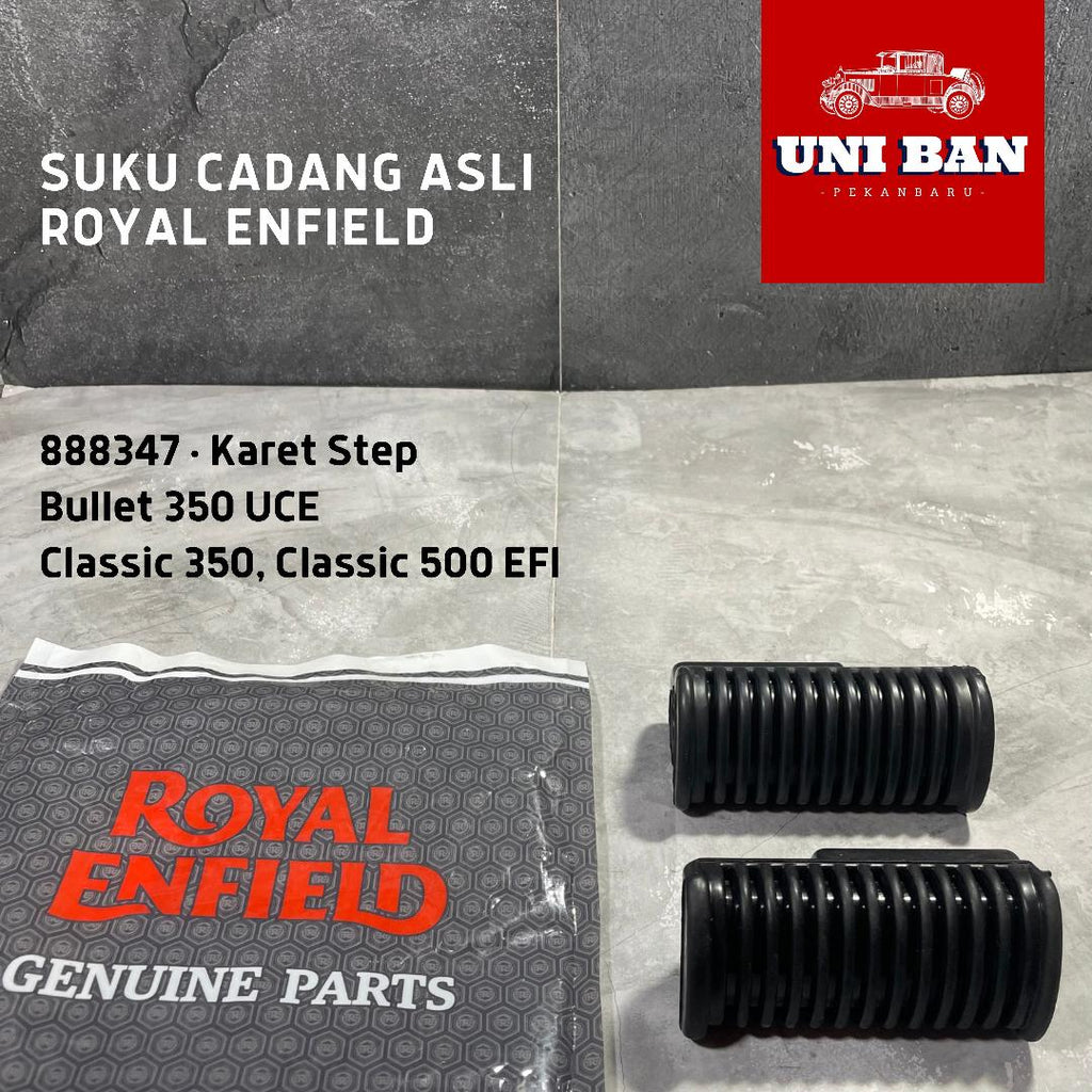 Karet Foot Step ( 2 Buah) Footstep Footrest 888347 Royal Enfield ASLI