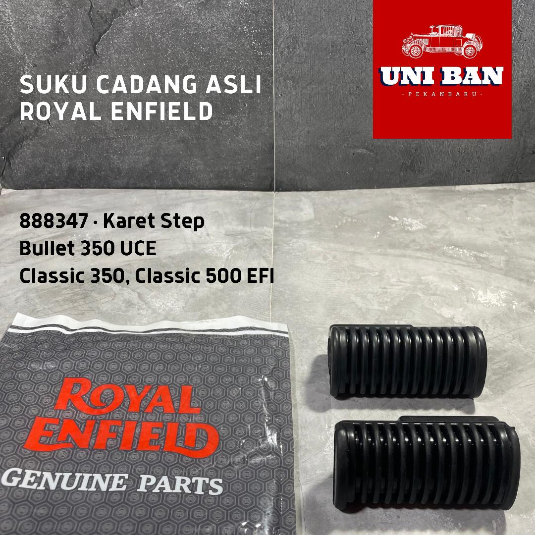 Karet Foot Step ( 2 Buah) Footstep Footrest 888347 Royal Enfield ASLI