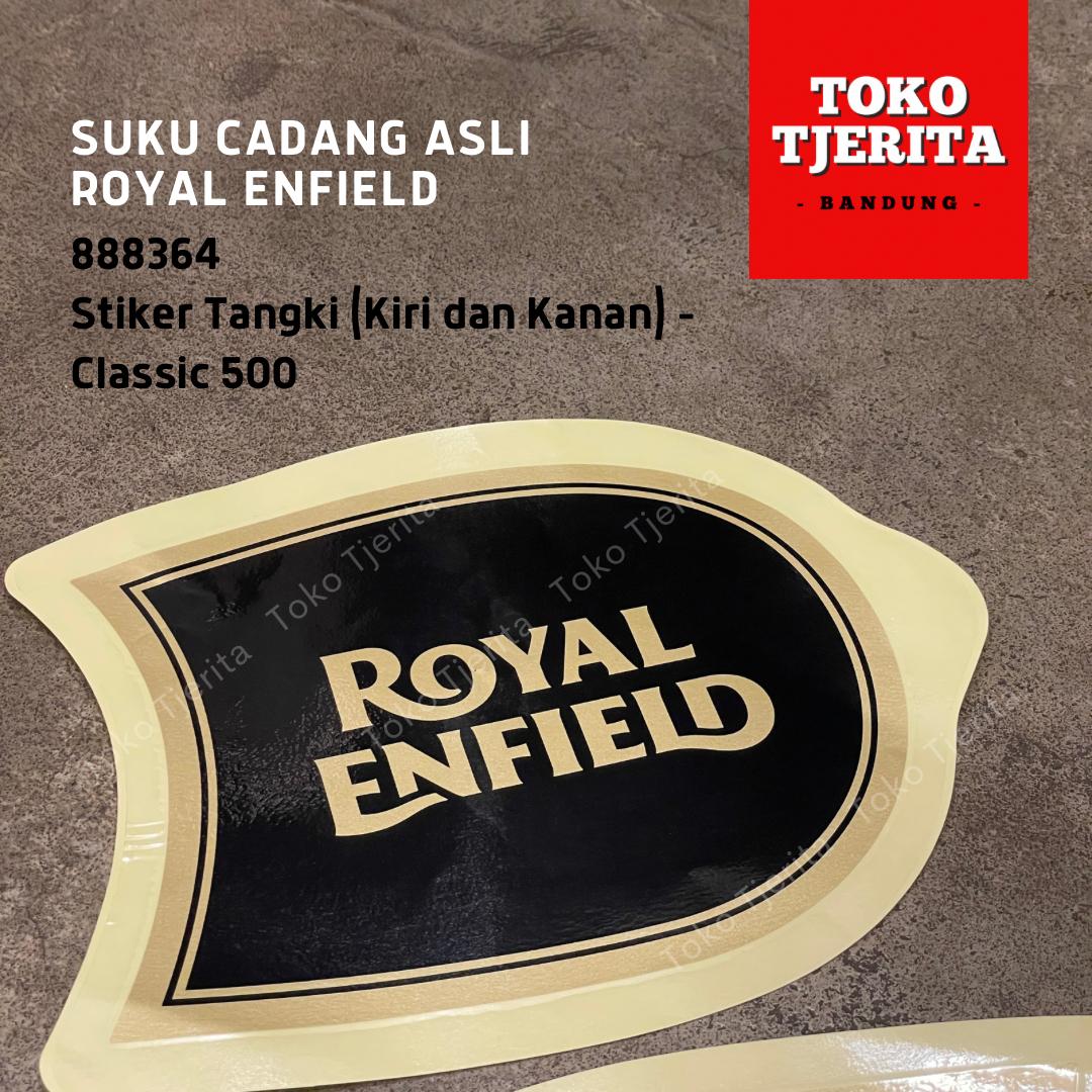 Stiker Tangki Classic 500 (Kiri-Kanan) 888364 - Royal Enfield ASLI