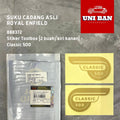 Stiker Toolbox Classic 500 Emas 2 Lembar 888372 - Royal Enfield ASLI