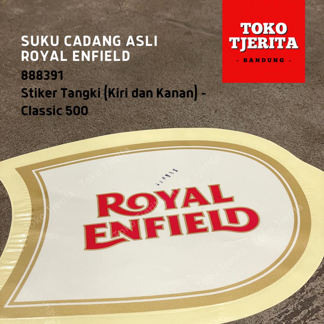 Stiker Tangki Classic 500 (Kiri-Kanan) 888391 - Royal Enfield ASLI