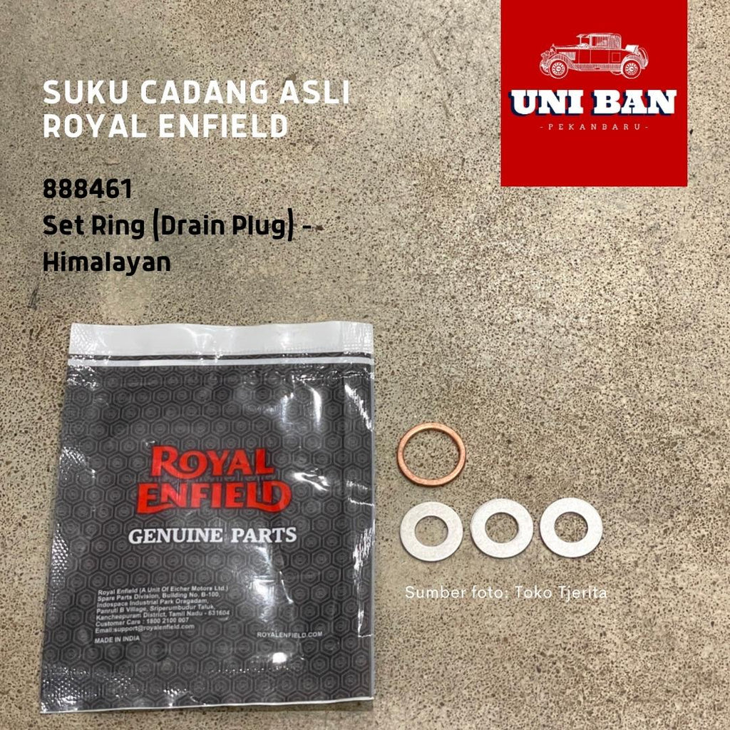 Set Ring (Drain Plug Washers) Himalayan 888461 - Royal Enfield ASLI