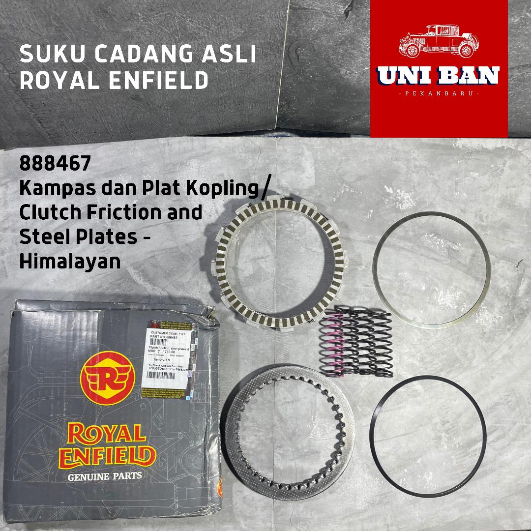Kampas dan Plat Kopling Himalayan / 888467 - Royal Enfield ASLI