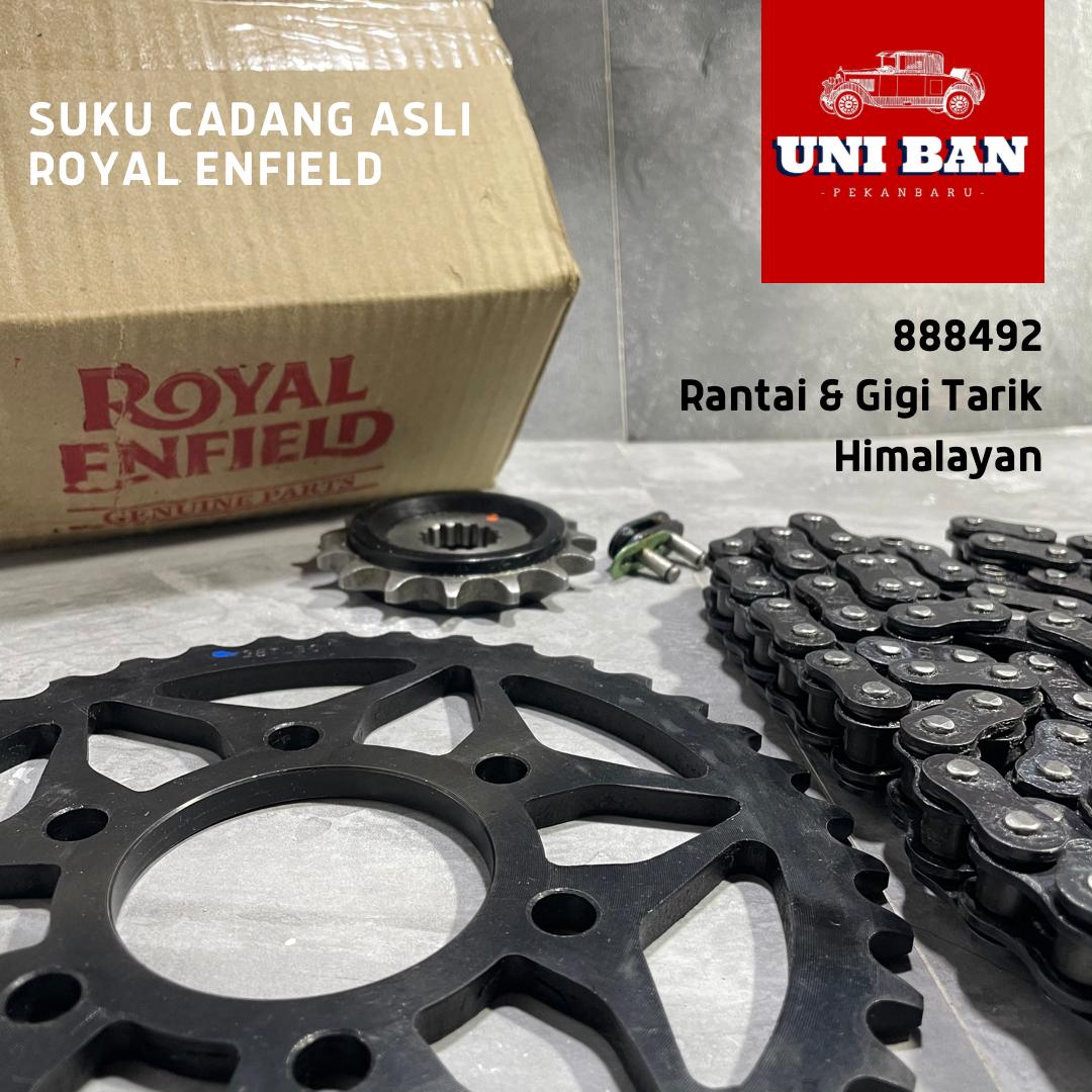 Rantai dan Gigi Tarik RE Himalayan 888492 - Royal Enfield ASLI
