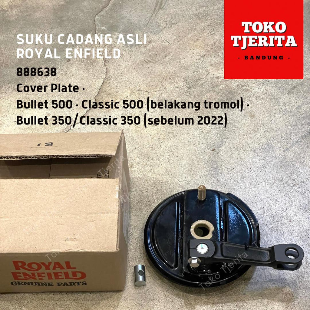 Cover Plate Tromol Belakang Bullet Classic 500 888638 - Royal Enfield