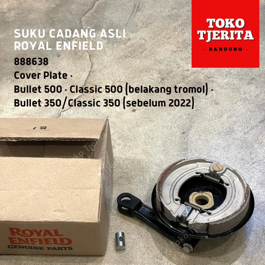 Cover Plate Tromol Belakang Bullet Classic 500 888638 - Royal Enfield