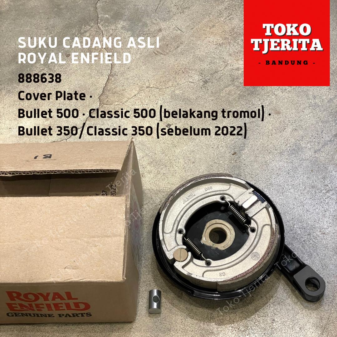 Cover Plate Tromol Belakang Bullet Classic 500 888638 - Royal Enfield