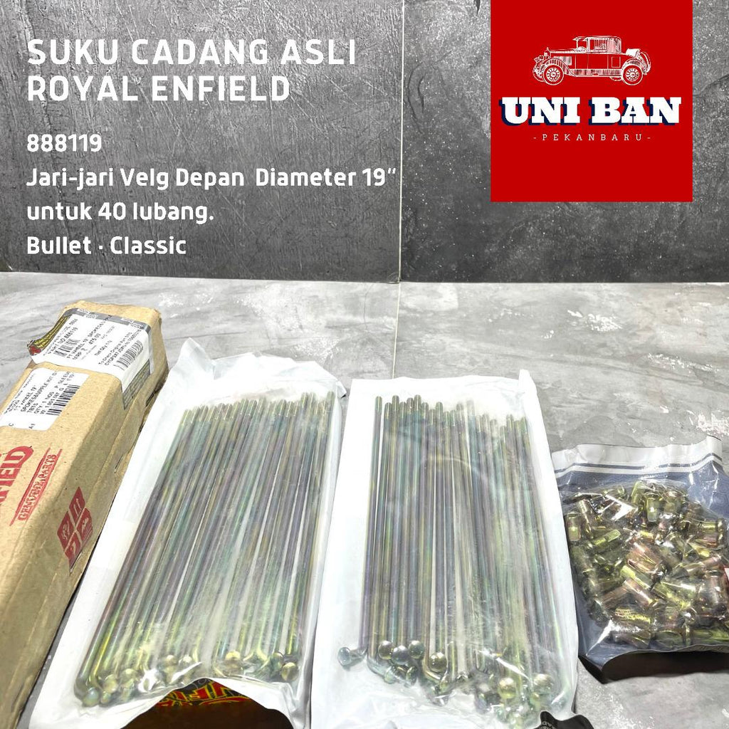 Jari-jari Velg 19" Classic 888119 - Royal Enfield ASLI