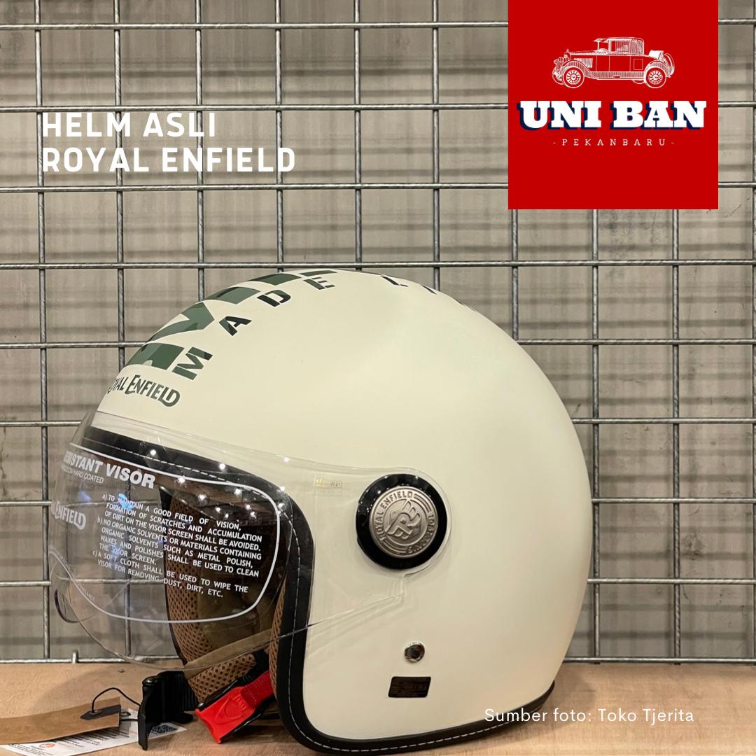 Helm MLG Chopper Camo Off White RRGHEN000096 XL ; RRGHEN000095 L - Royal Enfield ASLI