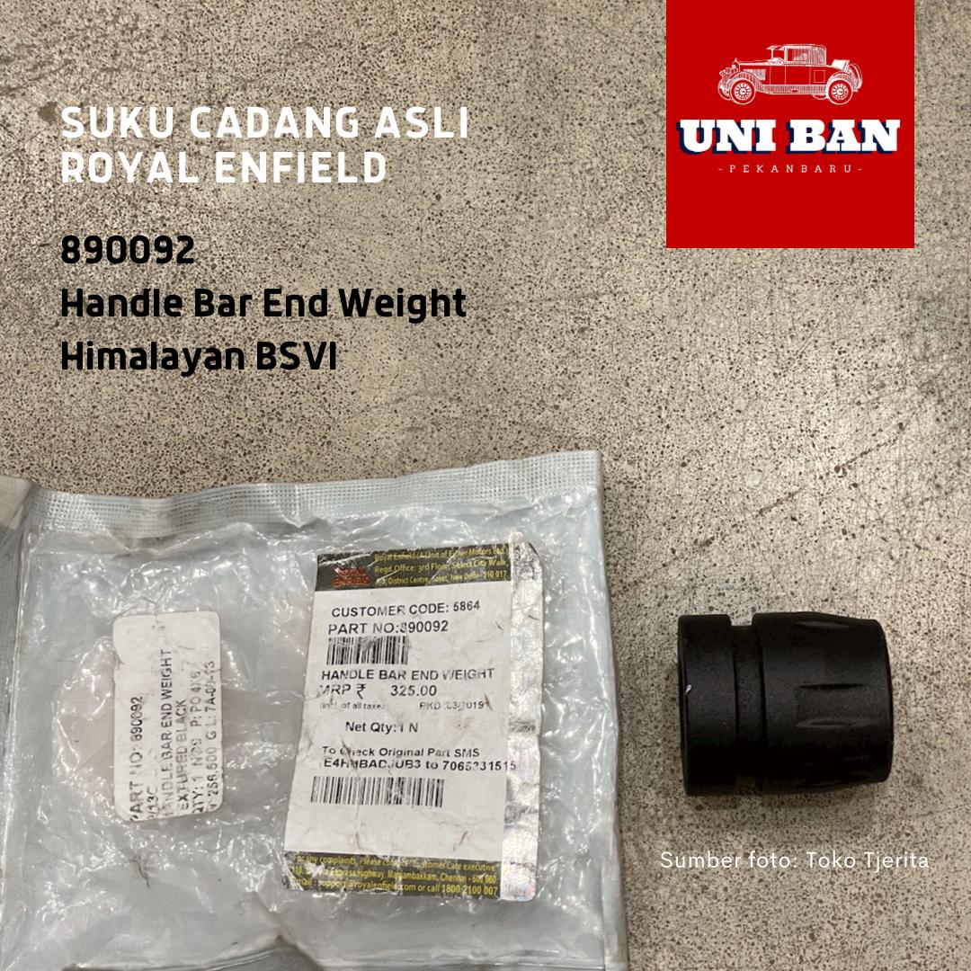 Jalu Stang Handle Bar Weight End Himalayan 890092 - Royal Enfield ASLI