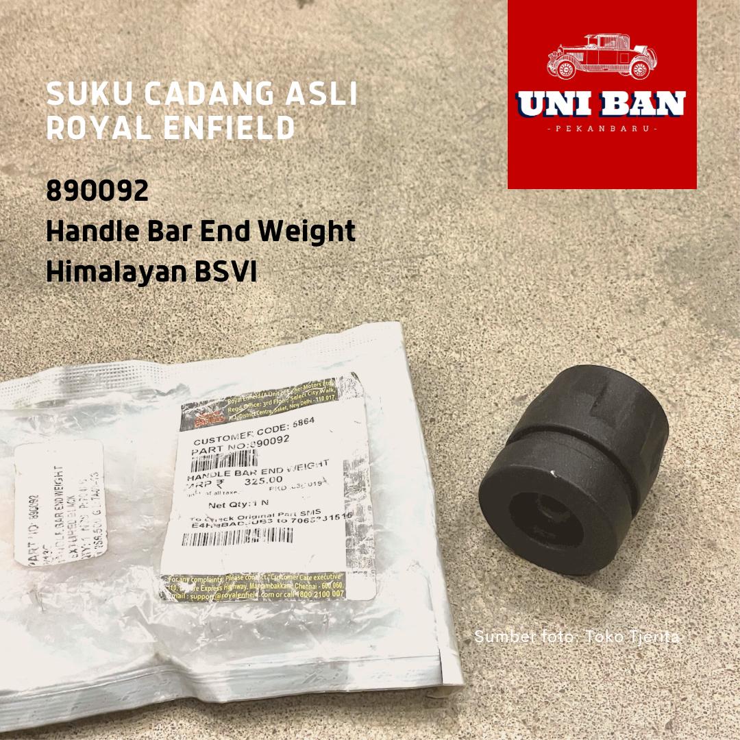 Jalu Stang Handle Bar Weight End Himalayan 890092 - Royal Enfield ASLI