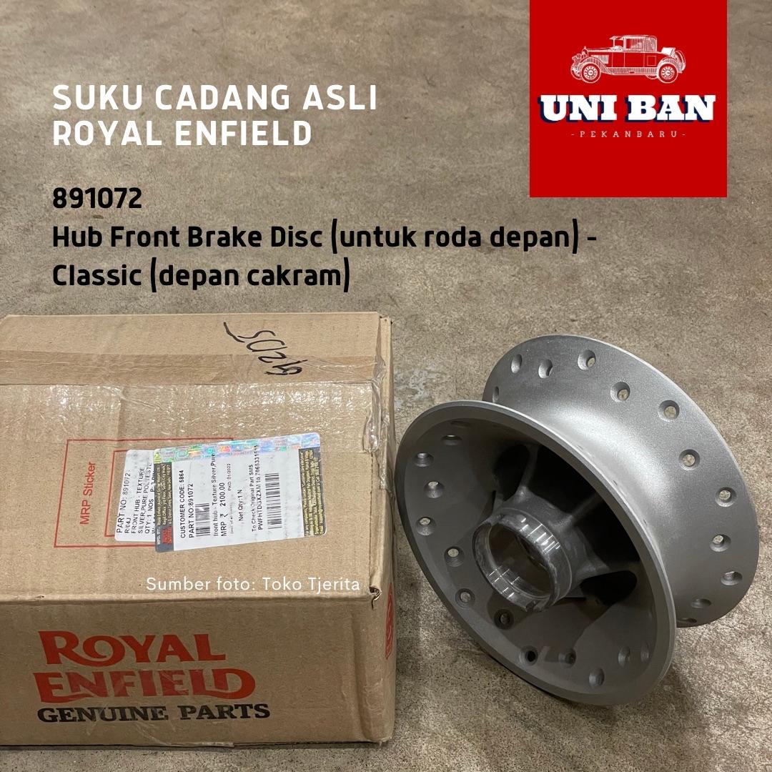 Tromol Depan Cakram 40 Lubang Classic 891072 - Royal Enfield ASLI