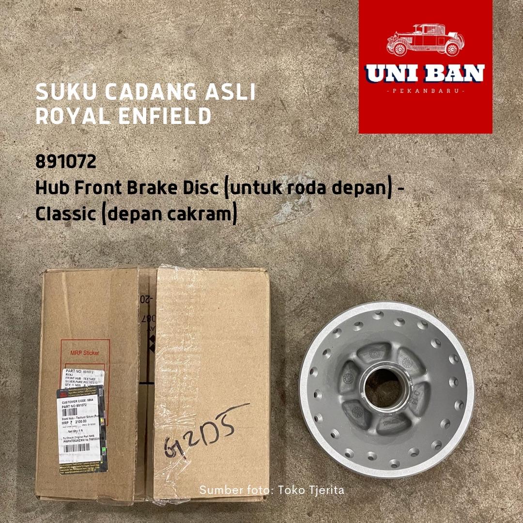 Tromol Depan Cakram 40 Lubang Classic 891072 - Royal Enfield ASLI