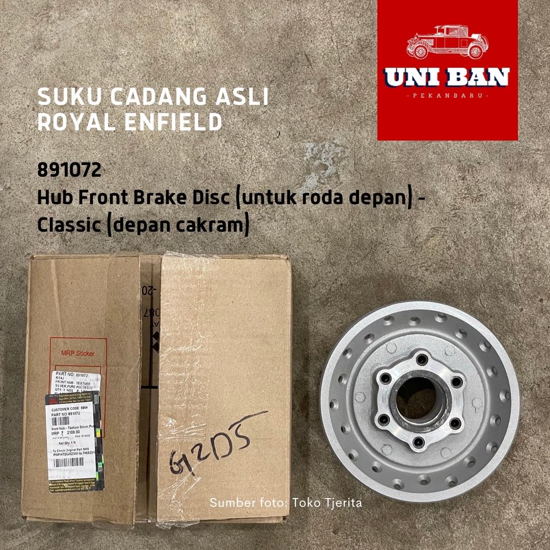 Tromol Depan Cakram 40 Lubang Classic 891072 - Royal Enfield ASLI