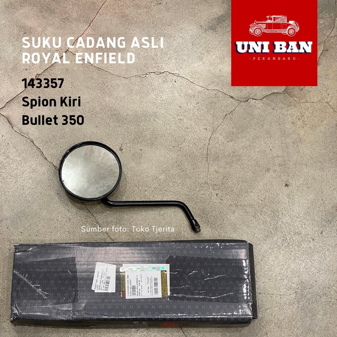 Spion Bullet 350 143358 kanan atau 143357 Kiri - Royal Enfield ASLI