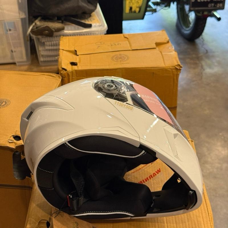 Helm Modular Adroit Putih RRGHEA240967 - Royal Enfield ASLI
