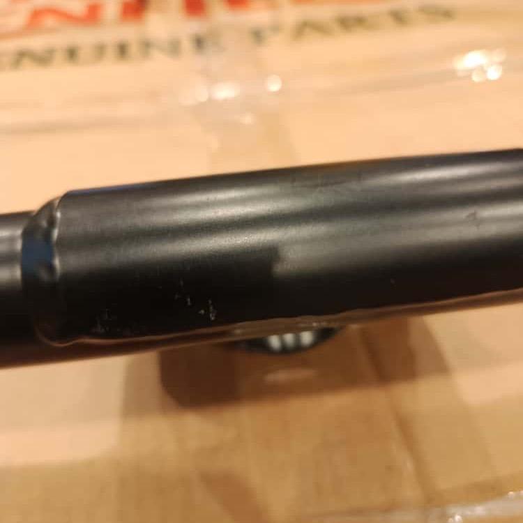 Black Trapezium Engine Guard 1760064 Bullet Classic Royal Enfield ASLI