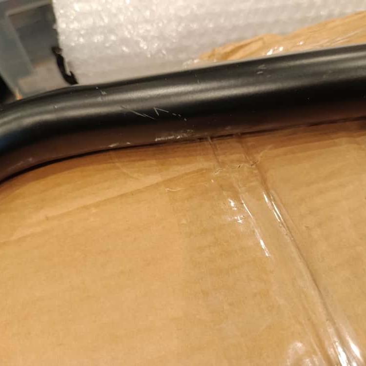 Black Trapezium Engine Guard 1760064 Bullet Classic Royal Enfield ASLI