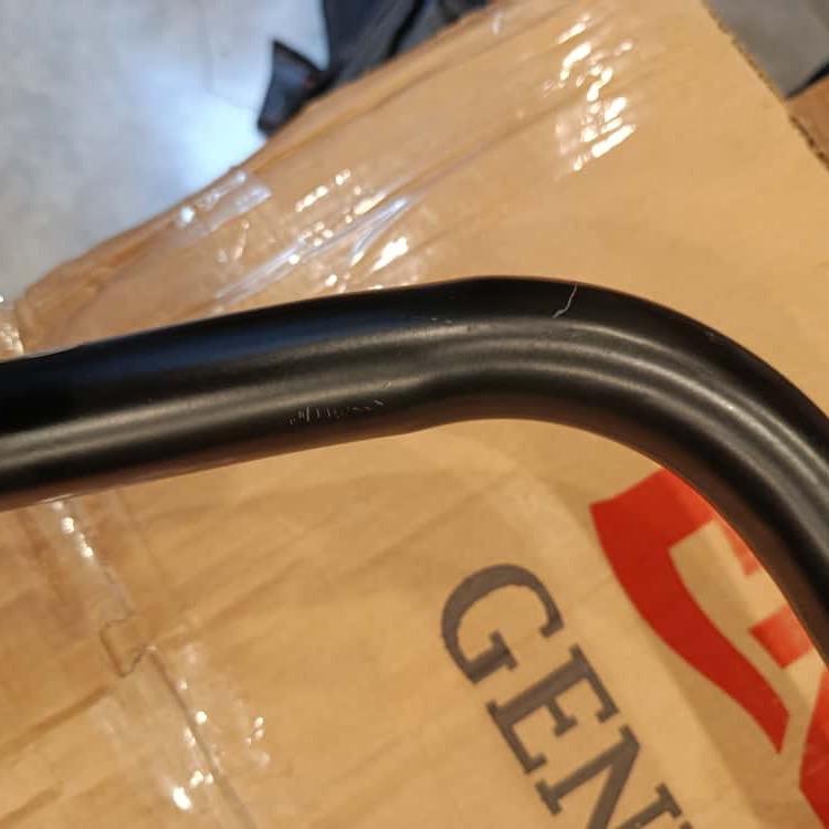 Black Trapezium Engine Guard 1760064 Bullet Classic Royal Enfield ASLI