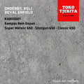 Kampas Rem Depan KAB00501 Super Meteor Shotgun Classic 650 - Royal Enfield (ASLI)
