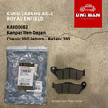 Kampas Rem Depan Bullet/Classic Reborn, Meteor, Hunter 350 KAB00082 - Royal Enfield (ASLI)