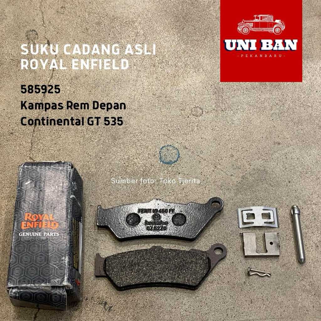 Kampas Rem Depan Brembo Continental GT 535 585925 - Royal Enfield (ASLI)