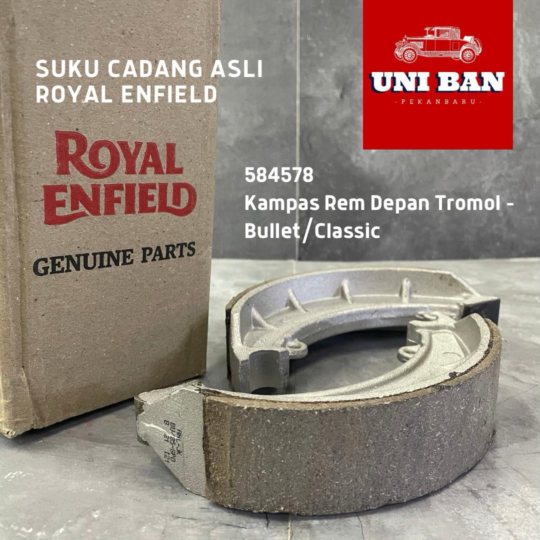 Kampas Rem Depan Tromol Bullet 350 KAB00023 - Royal Enfield (ASLI)
