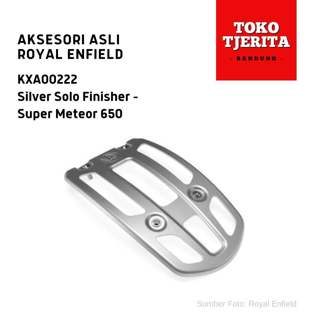 Silver Solo Finisher KXA00222 Super Meteor 650 - Royal Enfield (ASLI)