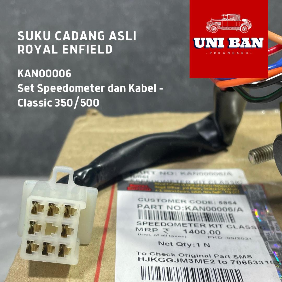 Set Speedometer Classic dan Kabel KAN00006 - Royal Enfield ASLI
