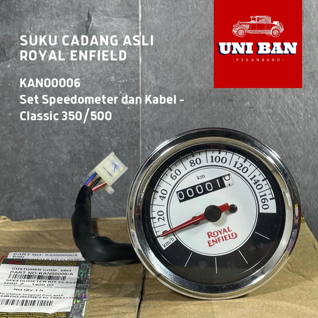 Set Speedometer Classic dan Kabel KAN00006 - Royal Enfield ASLI