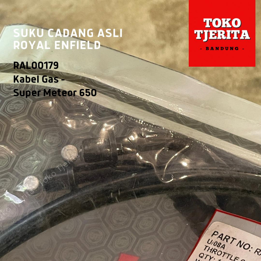 Kabel Gas Super Meteor 650 RAL00179 - Royal Enfield (ASLI)