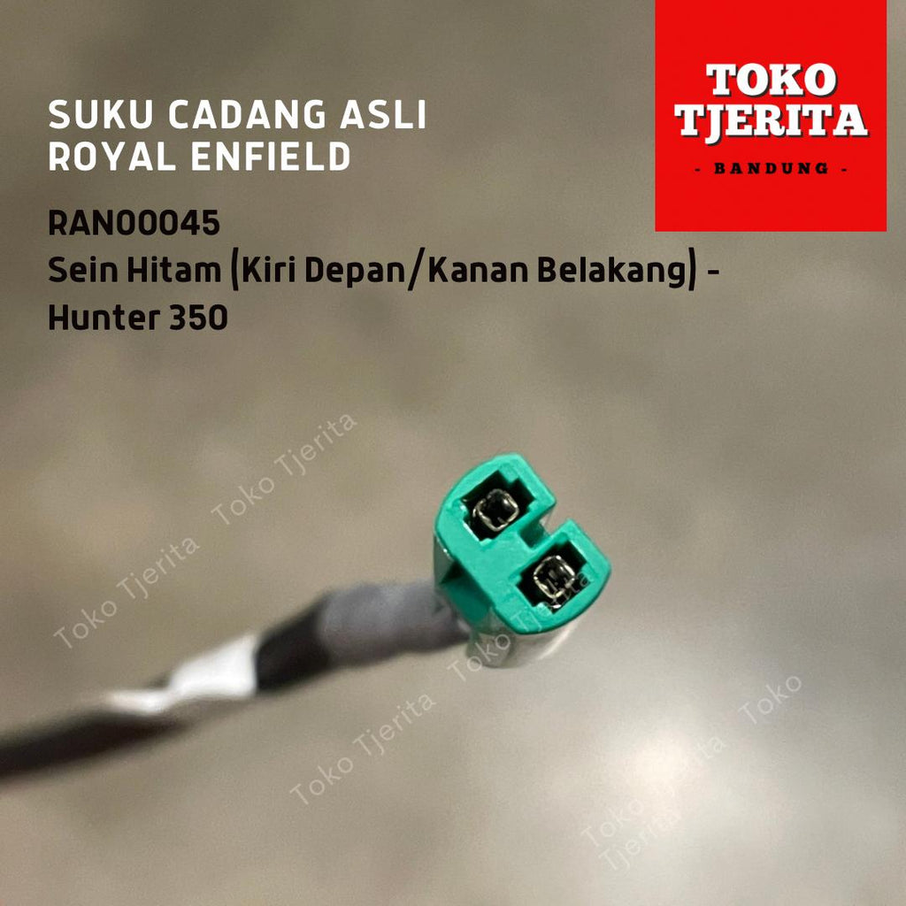 Lampu Sein Hitam (1 Buah) Hunter 350 RAN00045 RAN00046 - Royal Enfield ASLI