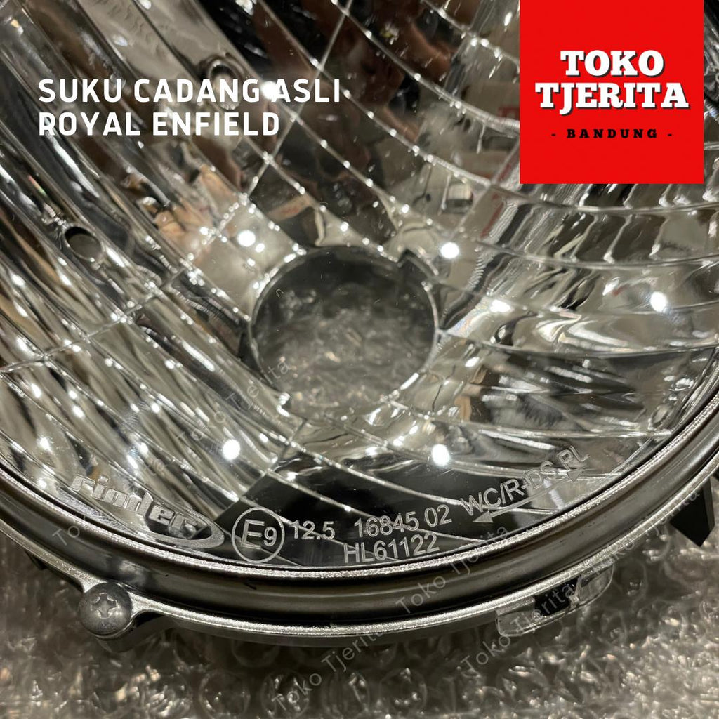 Reflektor dan Kaca Lampu Classic Reborn 350 RAN00198 - Royal Enfield ASLI