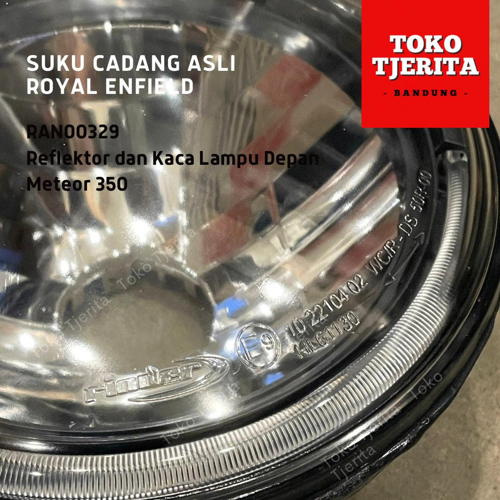 Lens and Reflector Meteor 350 Kaca dan Reflektor Lampu RAN00329 - Royal Enfield ASLI