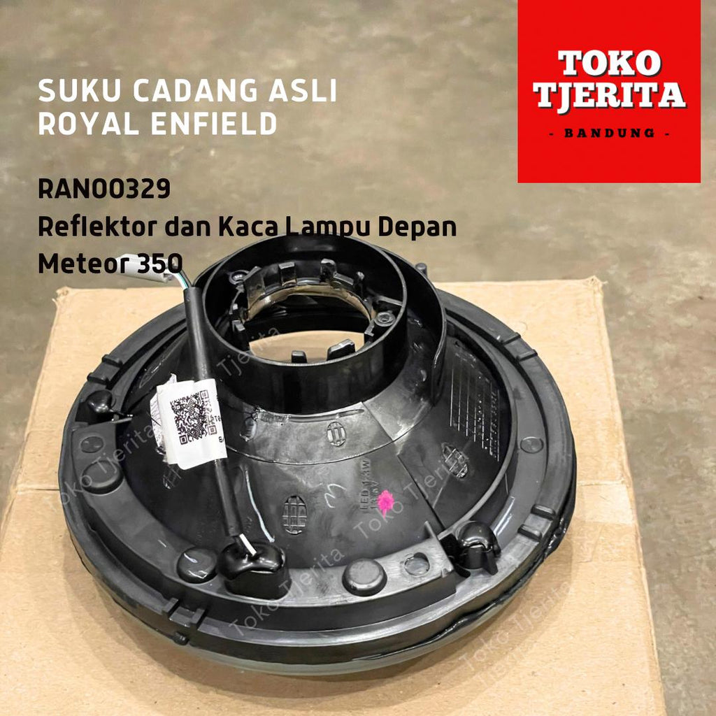 Lens and Reflector Meteor 350 Kaca dan Reflektor Lampu RAN00329 - Royal Enfield ASLI