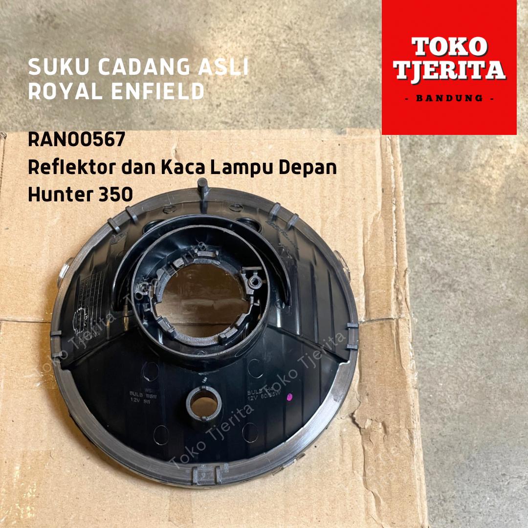 Lens and Reflector Hunter 350 Kaca dan Reflektor Lampu RAN00567 - Royal Enfield ASLI