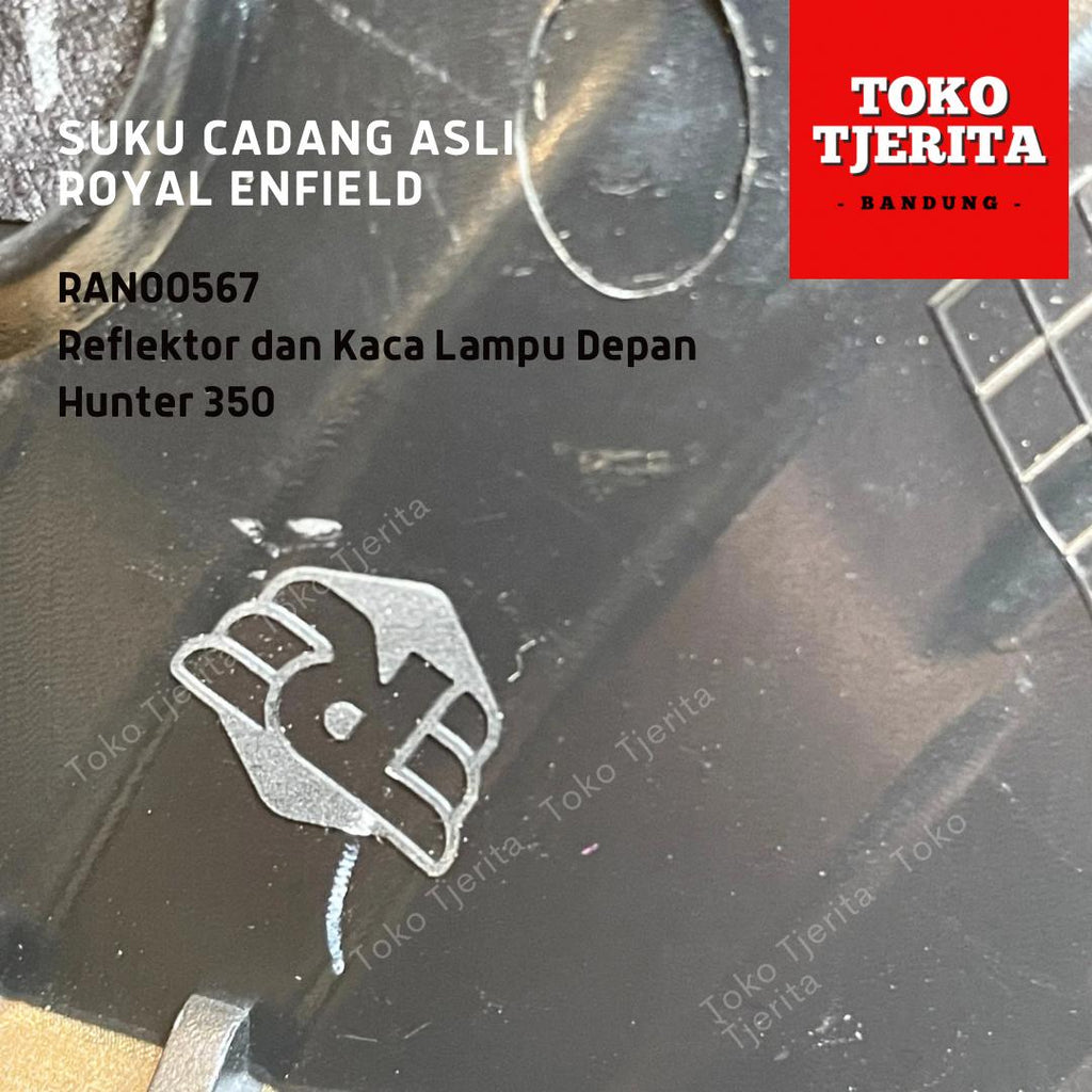 Lens and Reflector Hunter 350 Kaca dan Reflektor Lampu RAN00567 - Royal Enfield ASLI