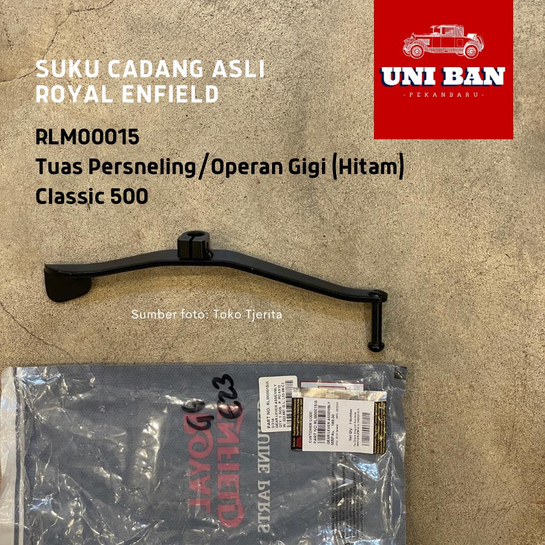 Operan Gigi Hitam Classic 500 Gear Lever RLM00015 - Royal Enfield ASLI