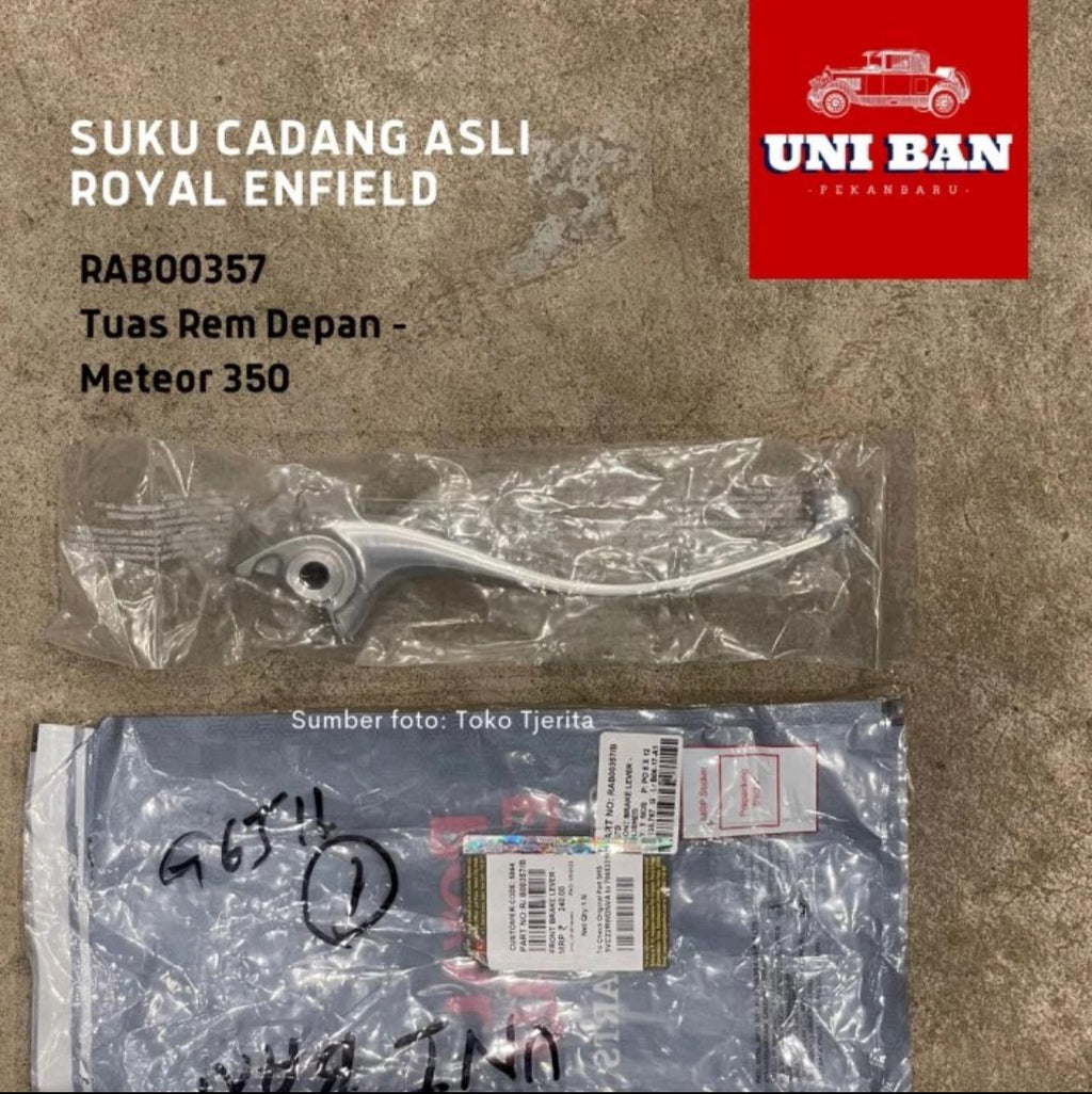 Brake Lever Tuas Rem RAB00357 Meteor 350 Classic Reborn - Royal Enfield ASLI