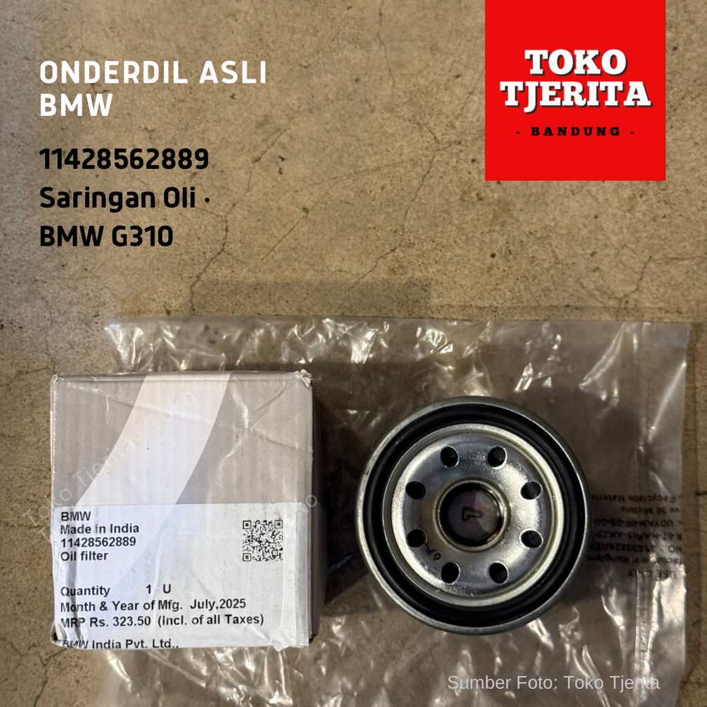 Saringan Oli BMW G310 G 310 R GS 11428562889 - ASLI