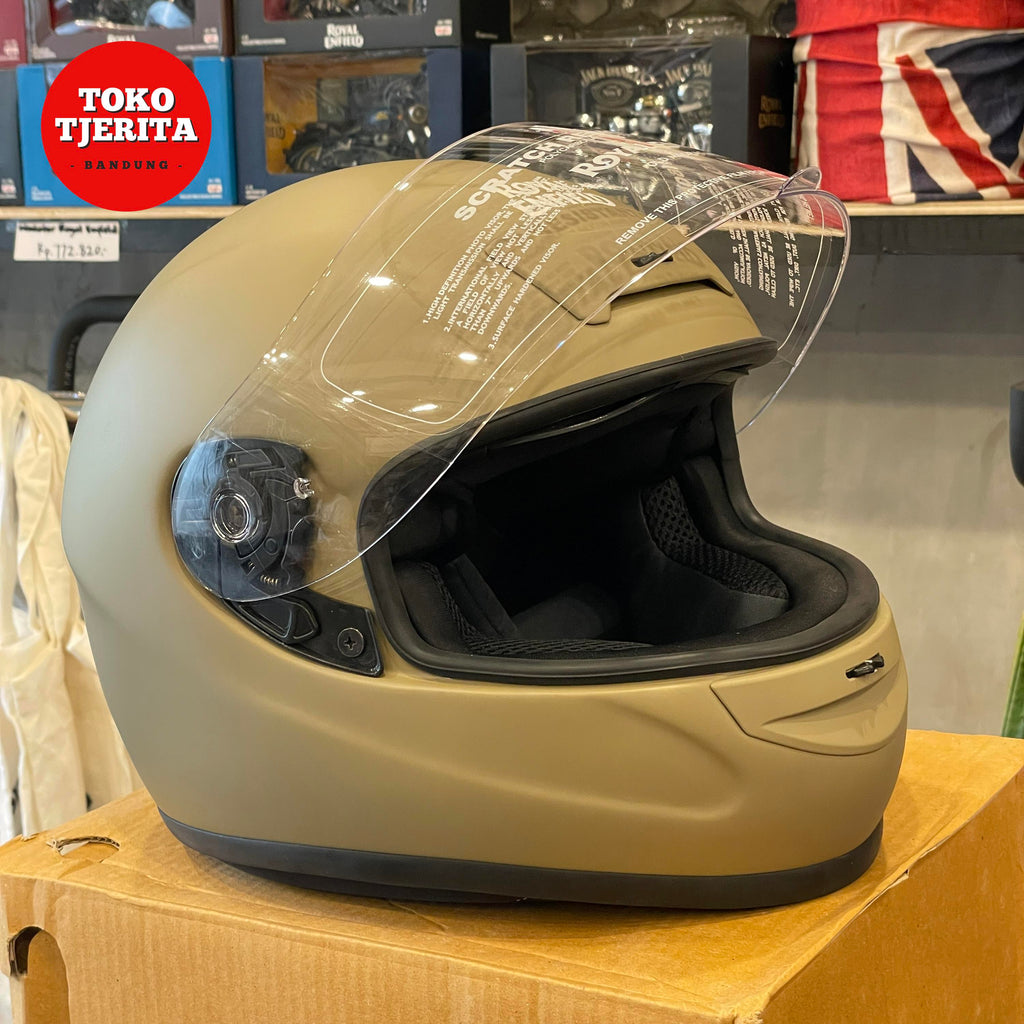 Helm Full Face Desert Storm Dof XL RRGHEN000054 (XL) atau RRGHEN000053 (L) - Royal Enfield ASLI