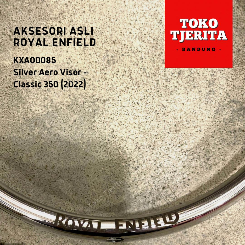 Aero Visor Classic 350 Silver KXA00085 Black KXA00089 - Royal Enfield