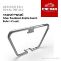 Silver Trapezium Engine Guard Bullet Classic 350 500 1990635 - Royal Enfield ASLI