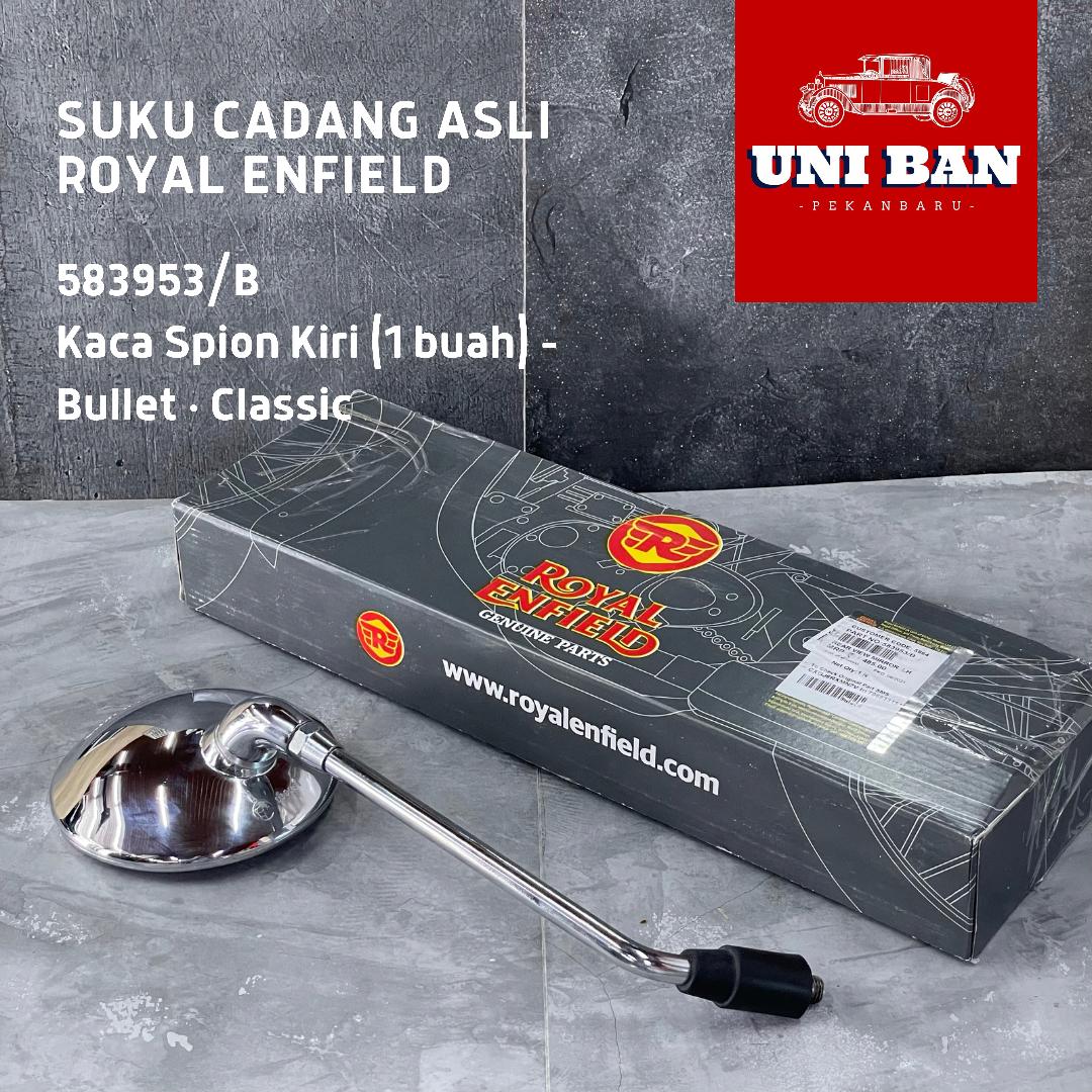 Spion Chrome (1 Buah) Classic Bullet 583952 (Kanan) atau 583953 (Kiri) - Royal Enfield ASLI