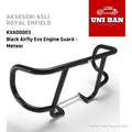 Black Airfly Evo Engine Guard Meteor 350 - Royal Enfield ASLI KXA00003
